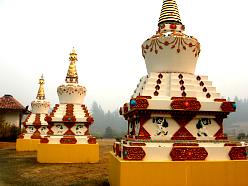 A Stupa also known as a Chorten