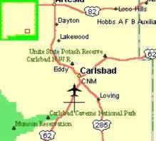 Carlsbad Cavern Map