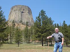 Devils Tower from the access road